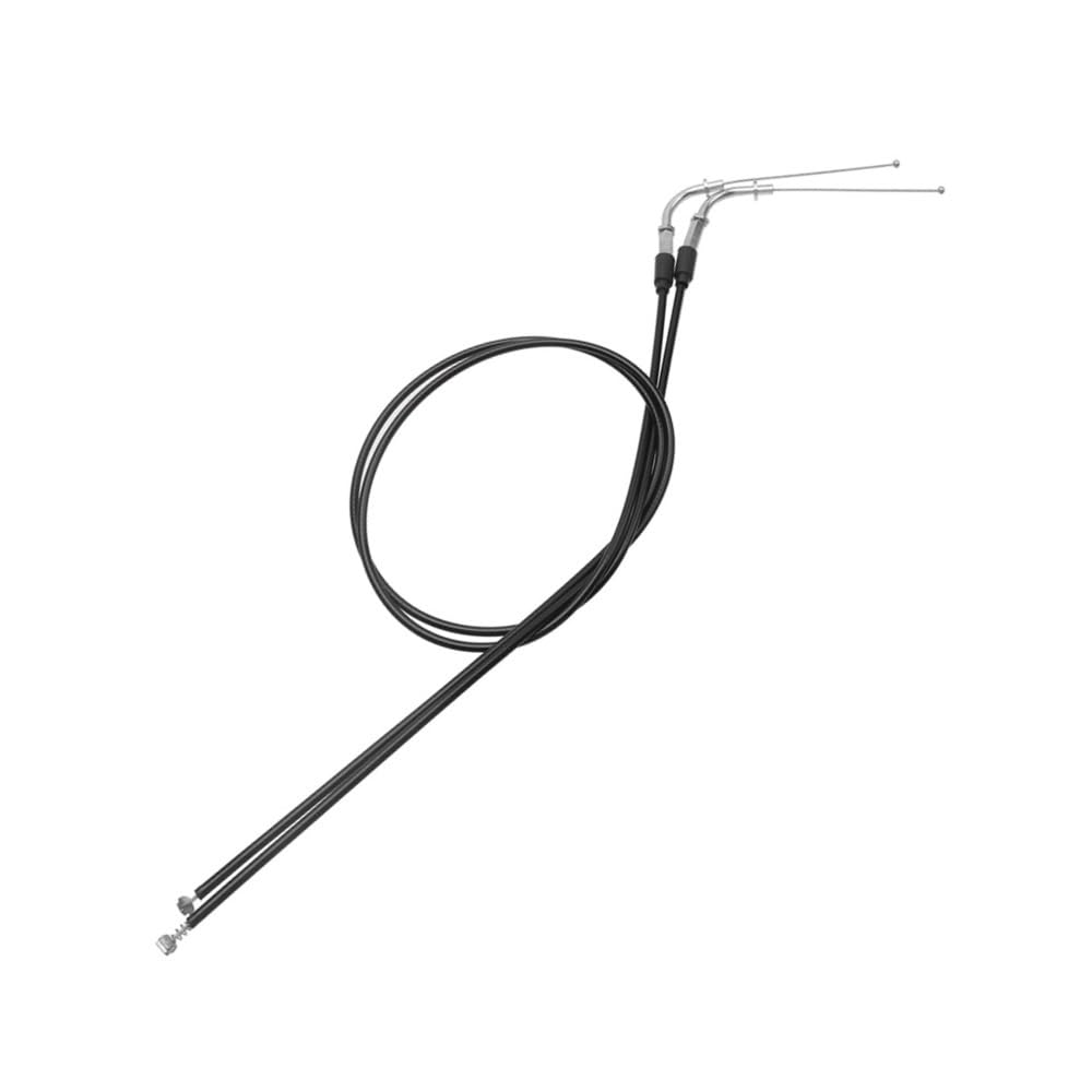 Cable de acelerador de empuje y tracción for motocicleta de 110CM, Cable de acero apto for Harley Sportster XL883 1200, Iron Roadster Forty-Eight, Cable de acelerador