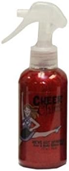 Cheer Chics We've Got Sparkle Hair and Body Glitter - Red 4 oz (6 Pack)