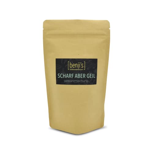 benji's SCHARF ABER GEIL Gewürzmischung, 240g Scharfer Allrounder mit Jalapenos für Fleisch- und Schmorgerichte, Chilli Gewürzmischung Cover