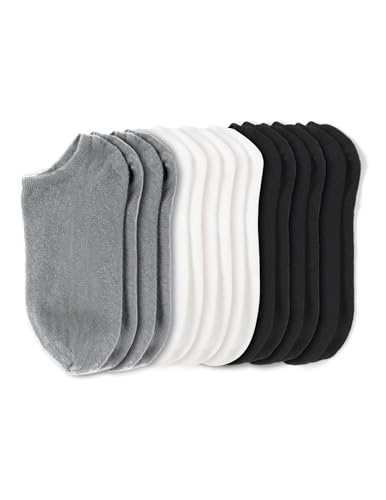 HUE Women's No Show Sport Socks, 8 Pair Pack2