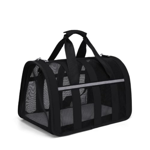 Pet Carrier for Small Dogs & Cats,Portable Soft-Sided Breathable Mesh Cat Travel Bag Handbag,Collapsible Cat Carrying Case for Cats Small Dogs Puppy -  GINTBN, GINTBN-8e3734
