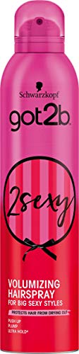 Got2B, Lot de 2 sprays pour cheveux sexy Volumizing - 300 ml - Blanc Cover