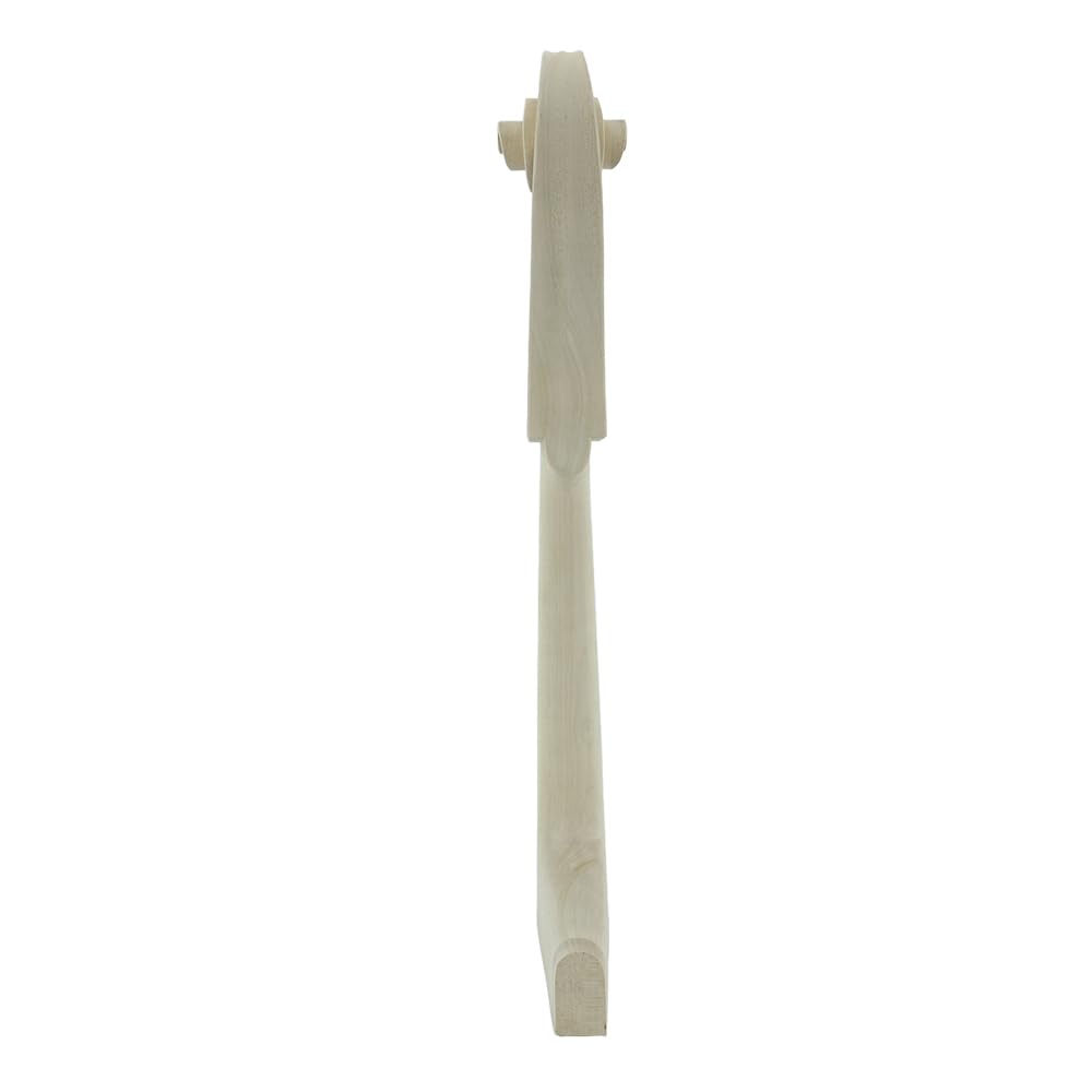 Manico verticale per contrabbasso 3/4, in legno d'acero, per riparazioni fai da te, ideale per strumenti di qualità, progetti, contrabbassi, sostituzione non porosa non finita (3/4)