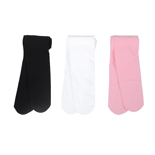 Image of Paralinda Girls Dance Tights Student School Tights 40 Den 3-Pack