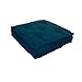 Générique Coussin de Sol Grand Format 100% Coton 60x60x15 cm Bleu Canard