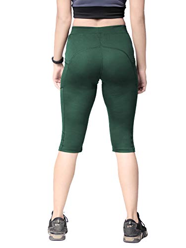 Image of CHKOKKO Women's High Rise Regular Fit Polyester Blend Leggings