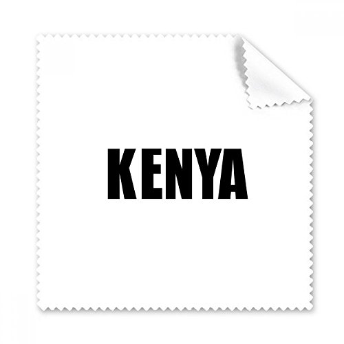 Nettoyant noir traces doigts chiffon lunettes Kenya tissu écran