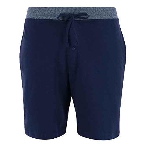 Hanes Men's French Terry Shorts, XLarge, Navy