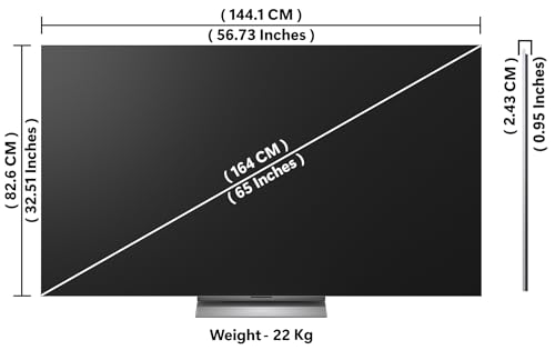 Image of LG 164 cm (65 Inches) OLED evo G5 Series 4K Ultra HD (3840 x 2160) Smart webOS OLED TV OLED65G56LA