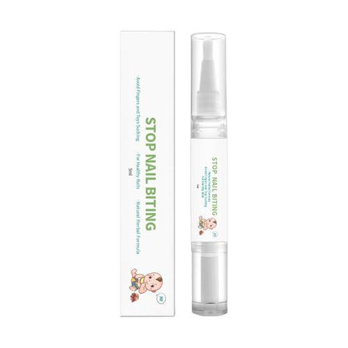 Esmalte Anti-Morderse Uñas - Pintauñas No Morder Adultos Niños - Solución De 5ml Para Evitar Llevarse Los Dedos A La Para Guardería Infantil Niños Niñas Adolescentes Uso Diario