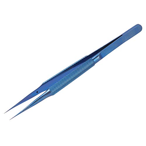 Taidda Pinzetta in Lega Ti di Alta qualità per Riparazione di Telefoni Cellulari, Strumento di Riparazione Anticorrosivo per Microscopio per Creazione di Gioielli, Pinzetta per Saldatura per (Punta