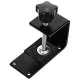 TOMETURE Schwarze Joystick Halterung aus Eisen mit USB Linearer Simulation und Drift Joystick Rack für Rennspiele und Gaming Setup