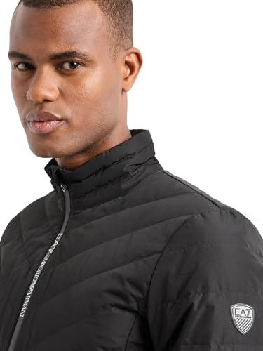 EA7 Para Hombre. 8NPB13_PNE1Z Bomber Premium Shield Negro (L), Casual, PoliéSter, Manga Larga - 3