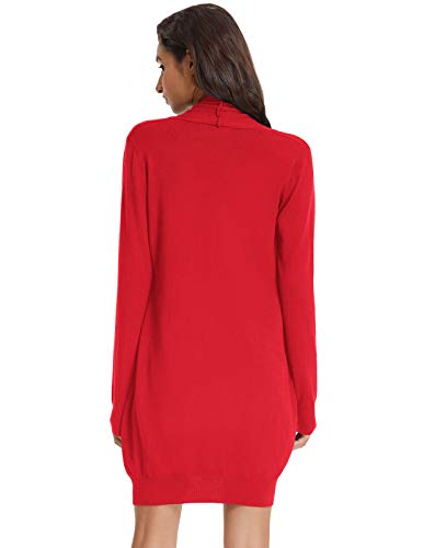 Image of GRACE KARIN Long Cardigan for Women Lightweight Open Front with Pockets | Oversized Cardigan Sweaters for Women, Soft Knit, Casual Fall Clothes, Layering Piece for Fall, Winter & Office Wear