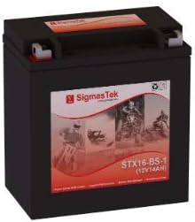 SigmasTek GTX16-BS-1 Motorcycle Battery (Replacement) SigmasTek GTX16-BS-1 Motorcycle Battery (Replacement)