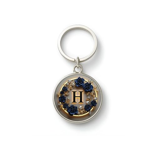 Image of magical gifts MG | Premium Alphabet & Initial Metal Keychain for Bags & Keys | Double-Sided | Personalized Initial Charm Keyring | Heavy-Duty Metal | Perfect for Gifting & Daily Use