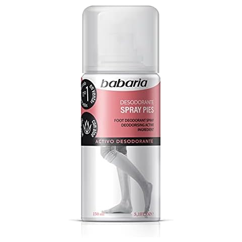 Babaria - Desodorante Spray Pies, Control Sudoración y Mal Olor - 150 ml Cover