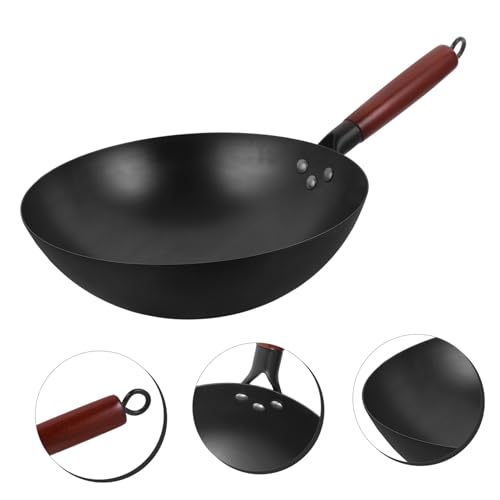 Cabilock Kitchen Wok Sartén Antiadherente Hierro miniatura 6