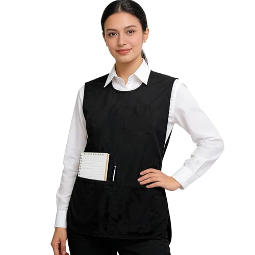 Unisex Black Cobbler Apron