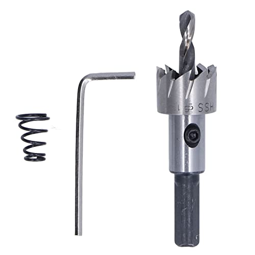 Broca abridor de agujeros 19 mm de acero rápido miniatura 1