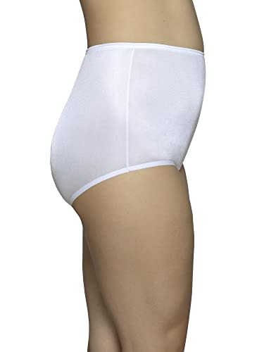 Vanity Fair Women's Perfectly Yours Ravissant Tailored Nylon Brief Panty - Size 8 - Star White #TOP1