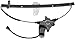 Dorman 748-981 Rear Passenger Side Power Window Regulator and Motor Assembly Compatible with Select Nissan Models