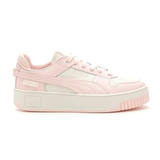 Puma Tênis feminino Carina Street VTG com cadarço casual - branco, Branco, 39