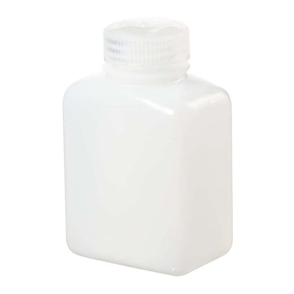 Nalgene 2007-0008 Rectangular Bottle, HDPE, 250mL (Pack of 12)
