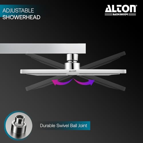 Image of ALTON SHR22165, Stainless Steel, 6x6 INCH Overhead Shower, Without Arm, Silver