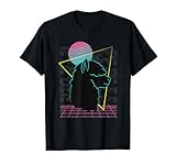 Photo Gallery retro alpaca sunset vaporwave maglietta Photo Gallery retro alpaca sunset vaporwave maglietta