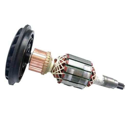 Ancla/rotor/motor de repuesto/corredor/colector/paquete de polos con ventilador sustituye Bosch 1 614 011 072, 1614011072 para GSH-11-E GBH-11-DE