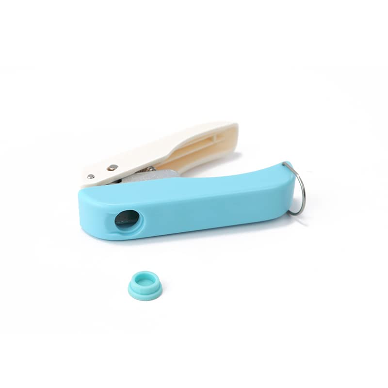 VSREI Handheld Hole Punch Mini Paper Stanzer with Soft Grip, Rhombus Shape - Image 3