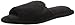 Dearfoams Women's Scuff Slipper,Black,Large/9-10 M US