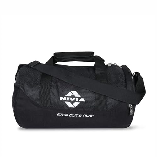 NIVIA Beast Gym Bag-4 Polyester, Unisex Gym Bags, Shoulder Bag fo...