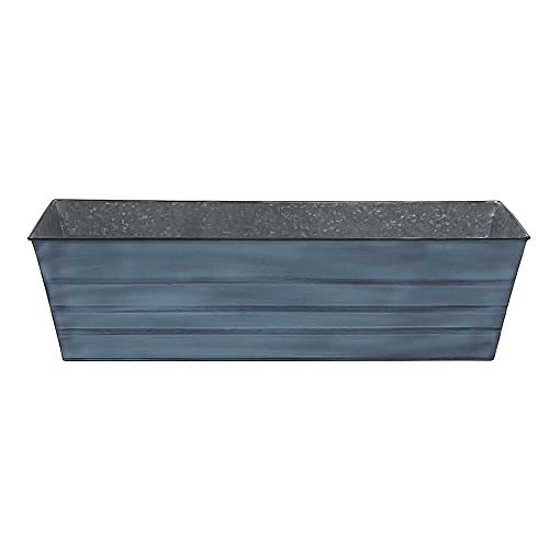 Oakestry Large Nantucket Blue Flower Box
