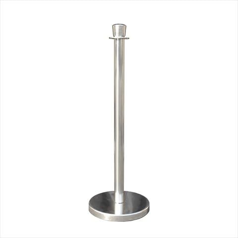212 Main 12 in. Flat Base Taper Mirror Stainless Steel Post with Taper Post Ring