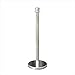 12 in. Flat Base Taper Mirror Stainless Steel Post with Taper Post Ring