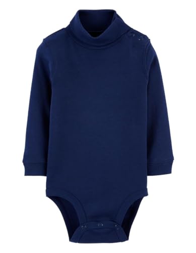 Image of Carter's Baby Girls' Cotton Turtleneck
