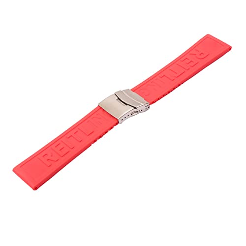 Série SILICONE BROCK 22 24 mm le bracelet pour exprimer votre style