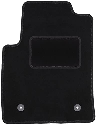 Wielganizator Tapis de Sol en Velours pour Ford Fusion Hatchback (2005-2012) Noir