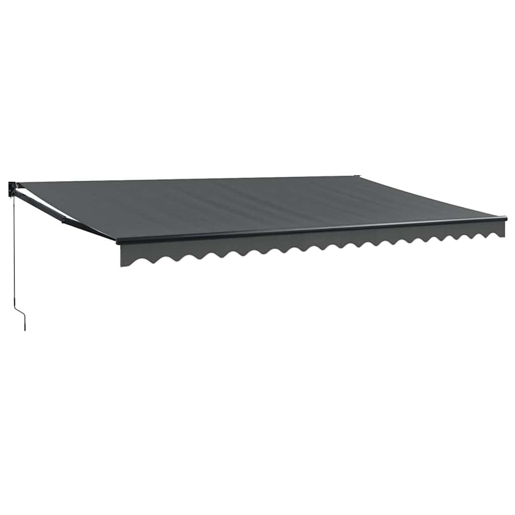 Auvent rétractable 5x3 m contre la chaleur et le vis-à-vis de terrasse balcon