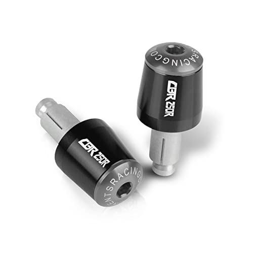 Bouchons d'extrémité de barre Honda CBR250R poignée guidon gris