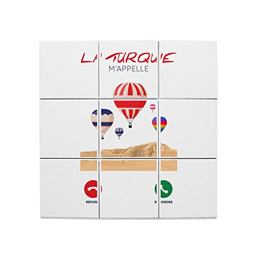 Carreaux céramique décoratif 15,2x15,2 cm - Faïence turque pour fresque murale mosaïque