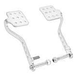 Couvre-pédales : Surface antidérapante pour une conduite en toute sécurité et un coefficient de friction accru.