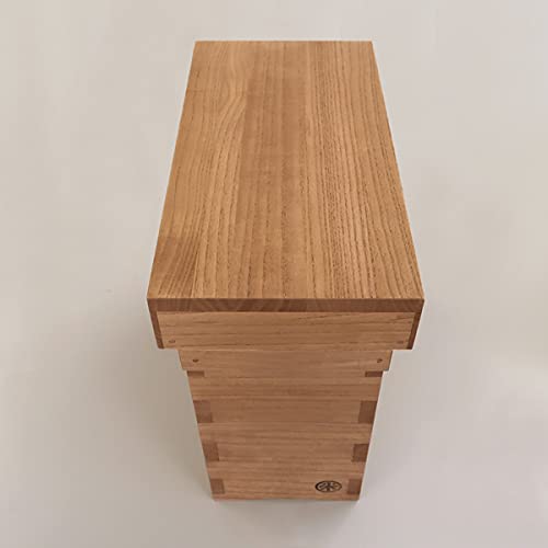 Amazon｜日本桐米びつ ザ・スリムタワー 被蓋柿渋 10kg用 純国産 新潟