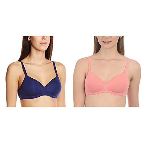 Image of Amante Women's Bra Non-Padded Non-Wired (Pack of 2)