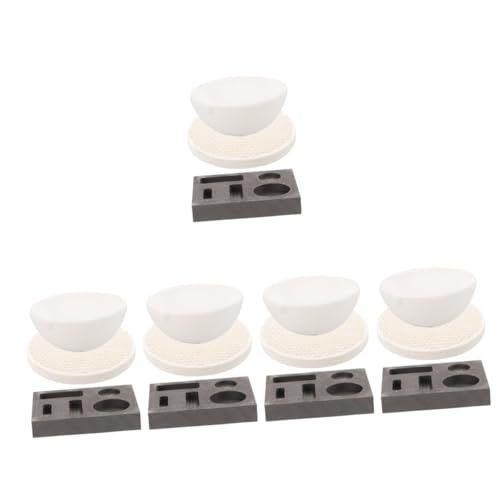 Angoily 1 Set Set Graphite Ingot Set Reusable Melting Casting Tools for Gold Silver Portable Melting Bowl with and Impact for Alloys