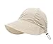 MAKFORT Chapeau de Soleil Pliable été Chapeau Femmes Respirant Chapeau visière Chapeau extérieur Chapeau pour Golf Voyage randonnée