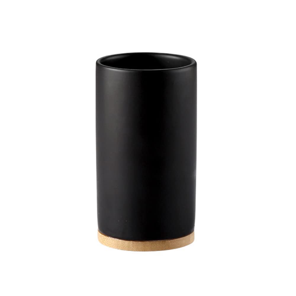 OnePine 400ml Ceramic Toothbrush Cup Tumbler, Bathroom Cup Toothbrush Holder for Toothbrush and Toothpaste