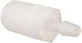 Eldon James A4-3HDPE High Density Polyethylene Adapter Fitting, 1/4-18 NPT to 3/16
